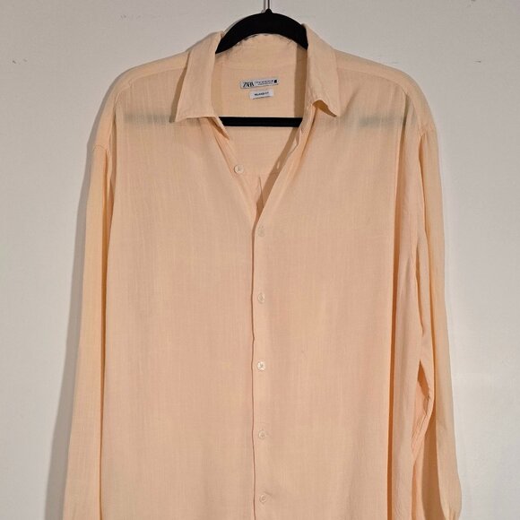 Zara Blouse Button Down Shirt - Picture 1 of 4